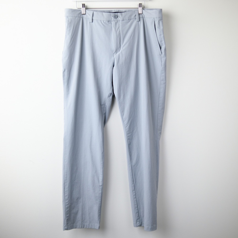 Vineyard Vines On The Go Pant Mens 36x32 Light Gray Chino Performance Golf